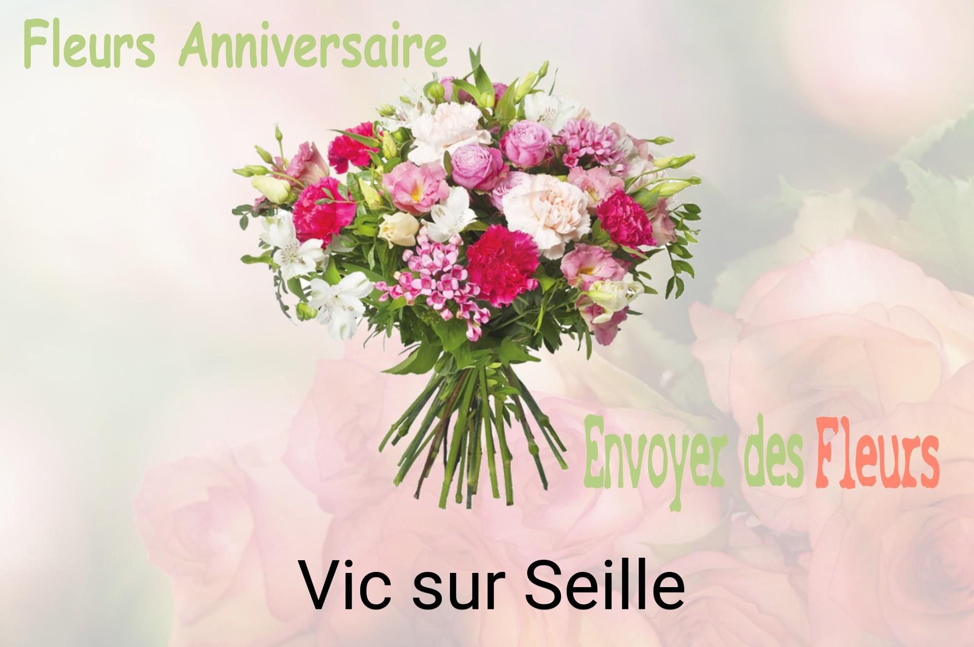Bouquet de fleurs d’anniversaire livré à Vic-sur-Seille
